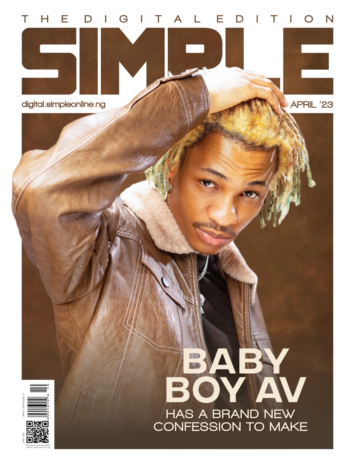 Baby Boy AV Has A New Confession In The April Digital Edition Of Simple Magazine