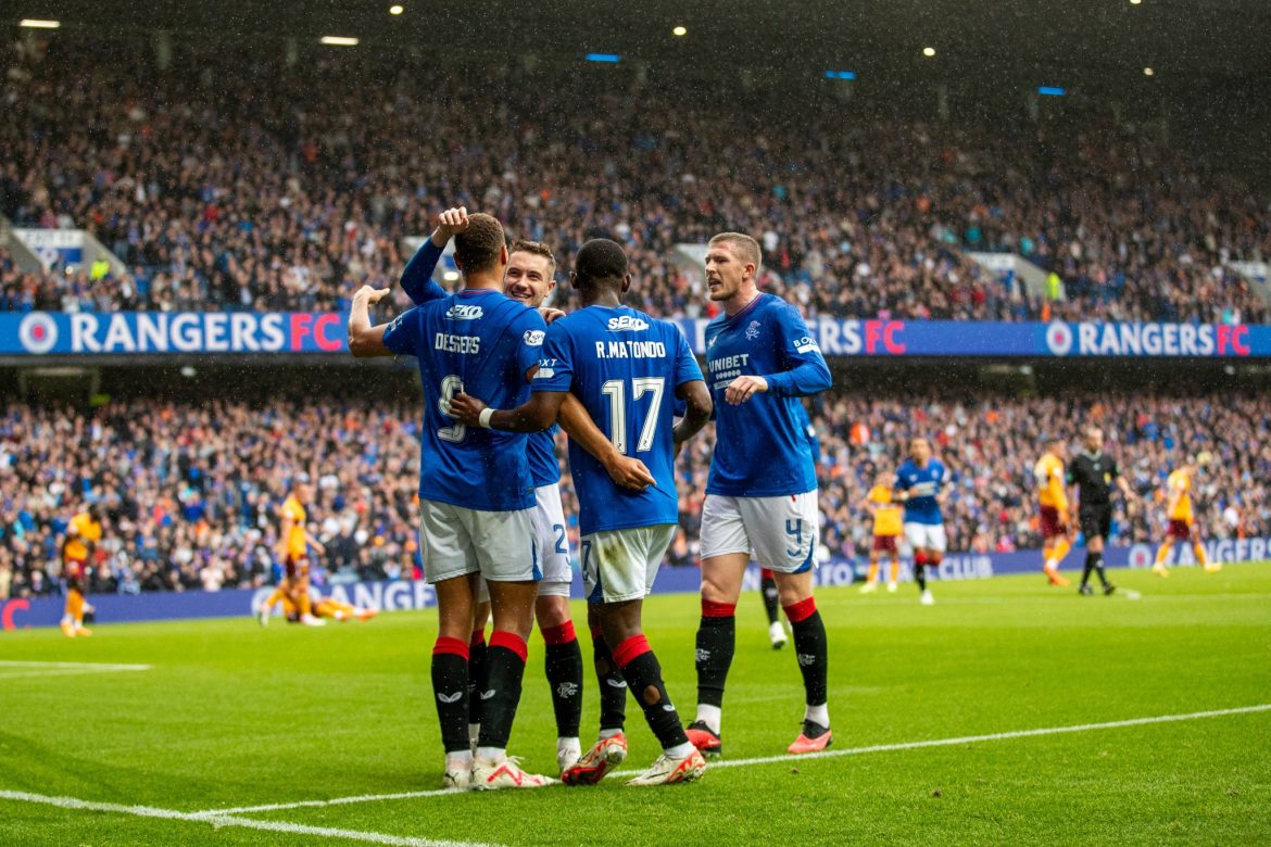 Zero to hero! Dressers’ first Premiership strike seals win for Rangers against Motherwell