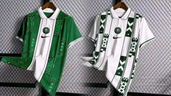 Rumoured Nigeria jersey for AFCON 2024